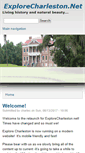 Mobile Screenshot of explorecharleston.net
