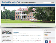 Tablet Screenshot of explorecharleston.net